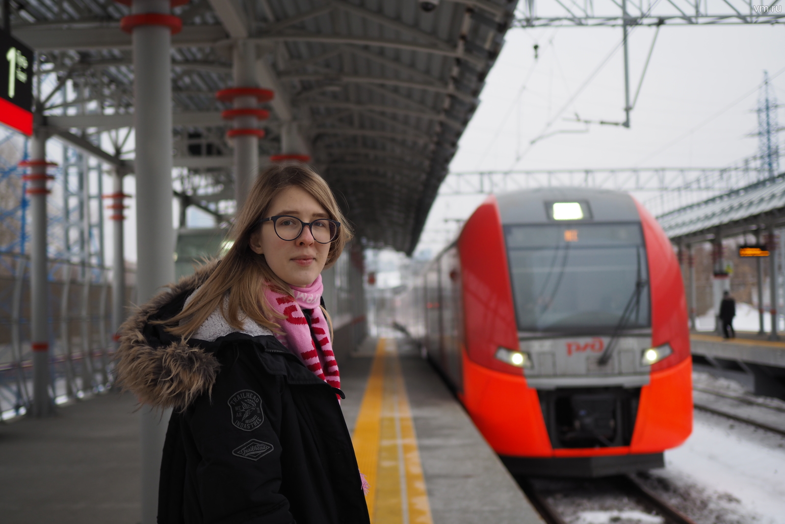 Сдать новую станцию «Славянский бульвар» планируют в конце 2019 — начале 2020 года. На фото Арина Суворова