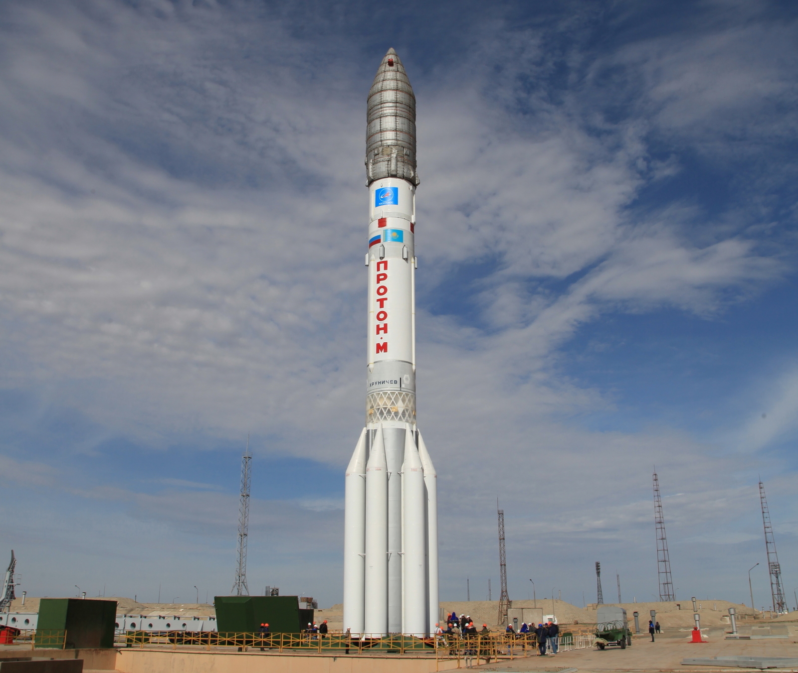 Работы по открытию трассы проводились в рамках Федеральной космической программы