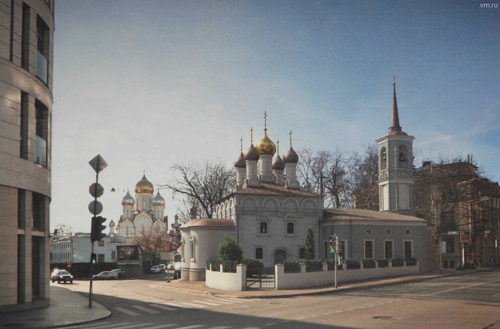 Храм Воскресения Словущего был построен в 1629 году