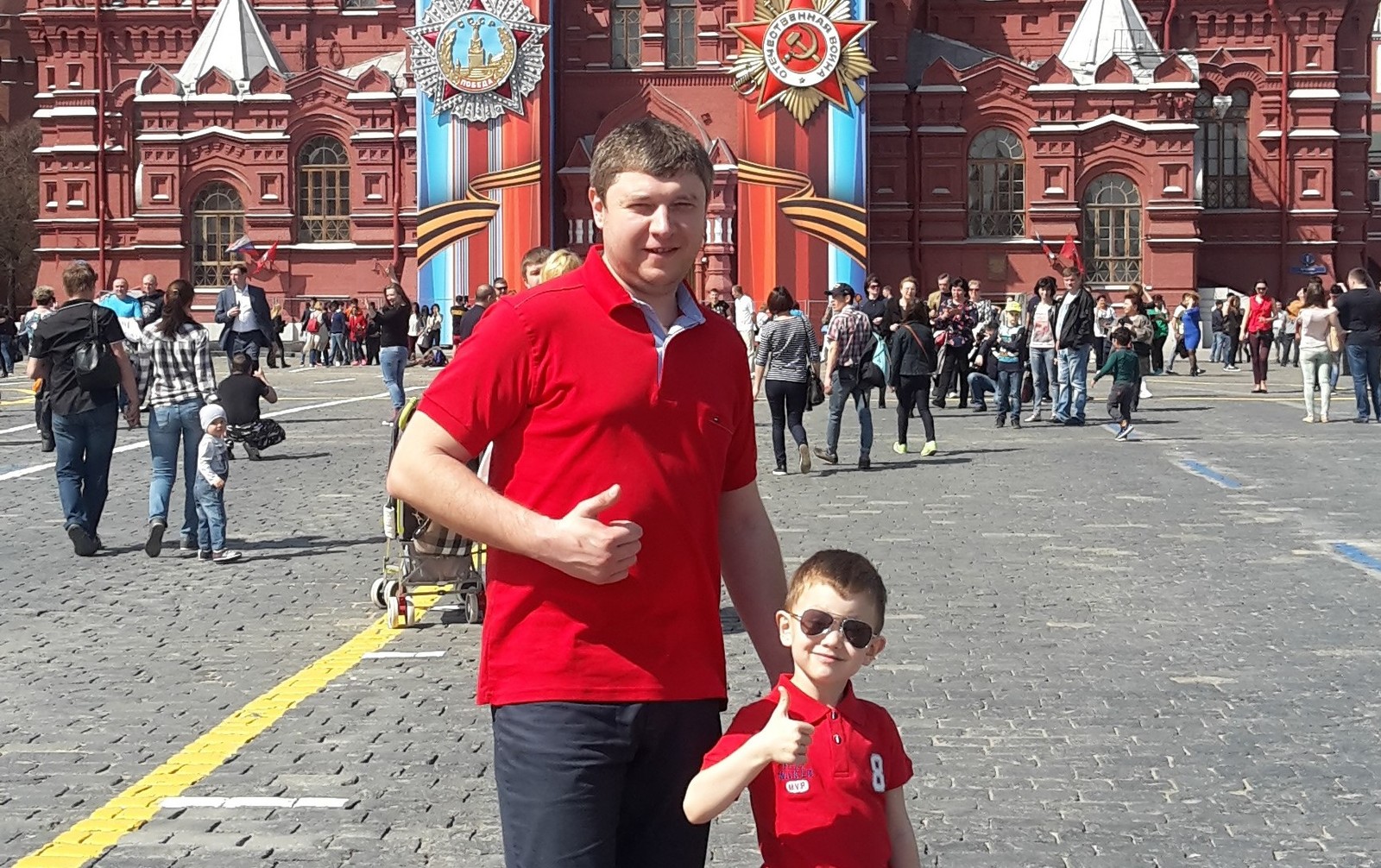 Вадим Шамардецкий с сыном Олегом