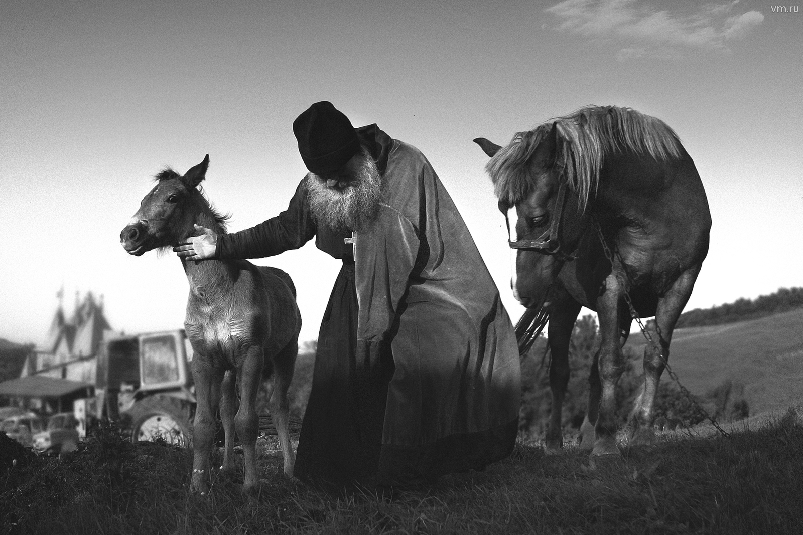 Фото студентки фотоотделения факультета журналистики МГУ Екатерины Маньшиной «Поклон земле русской»