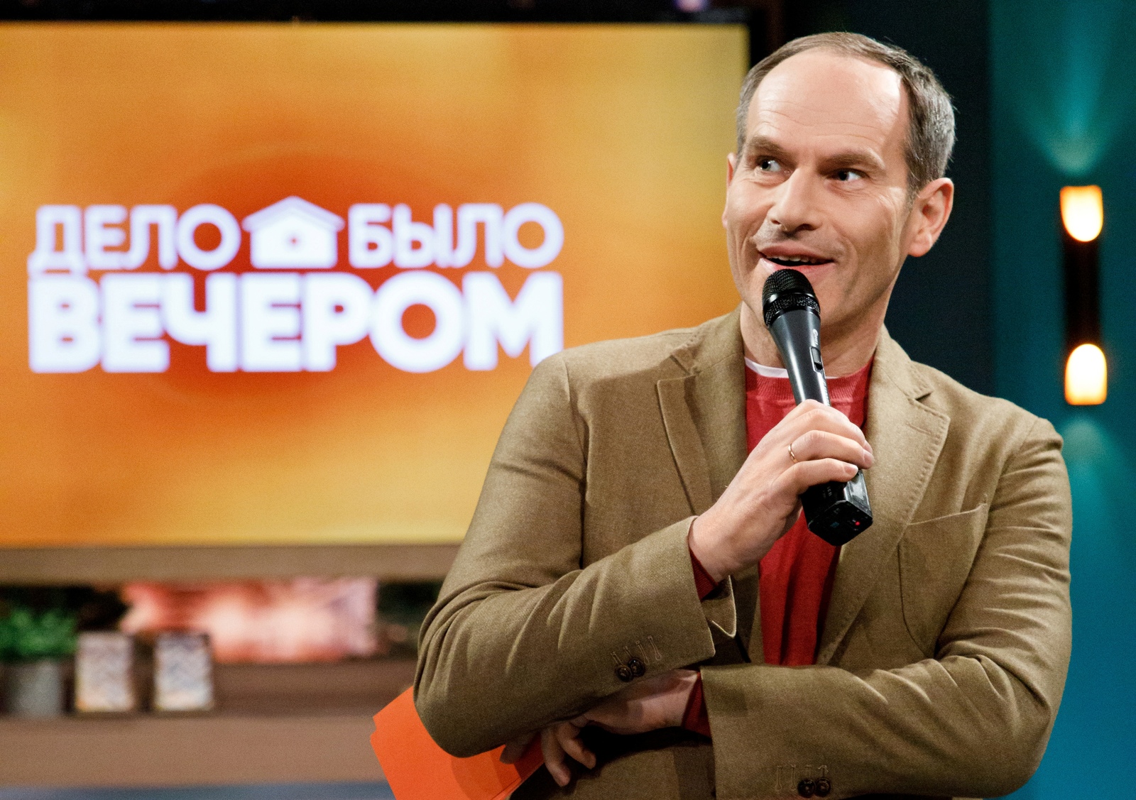 Российский телеведущий Михаил Шац