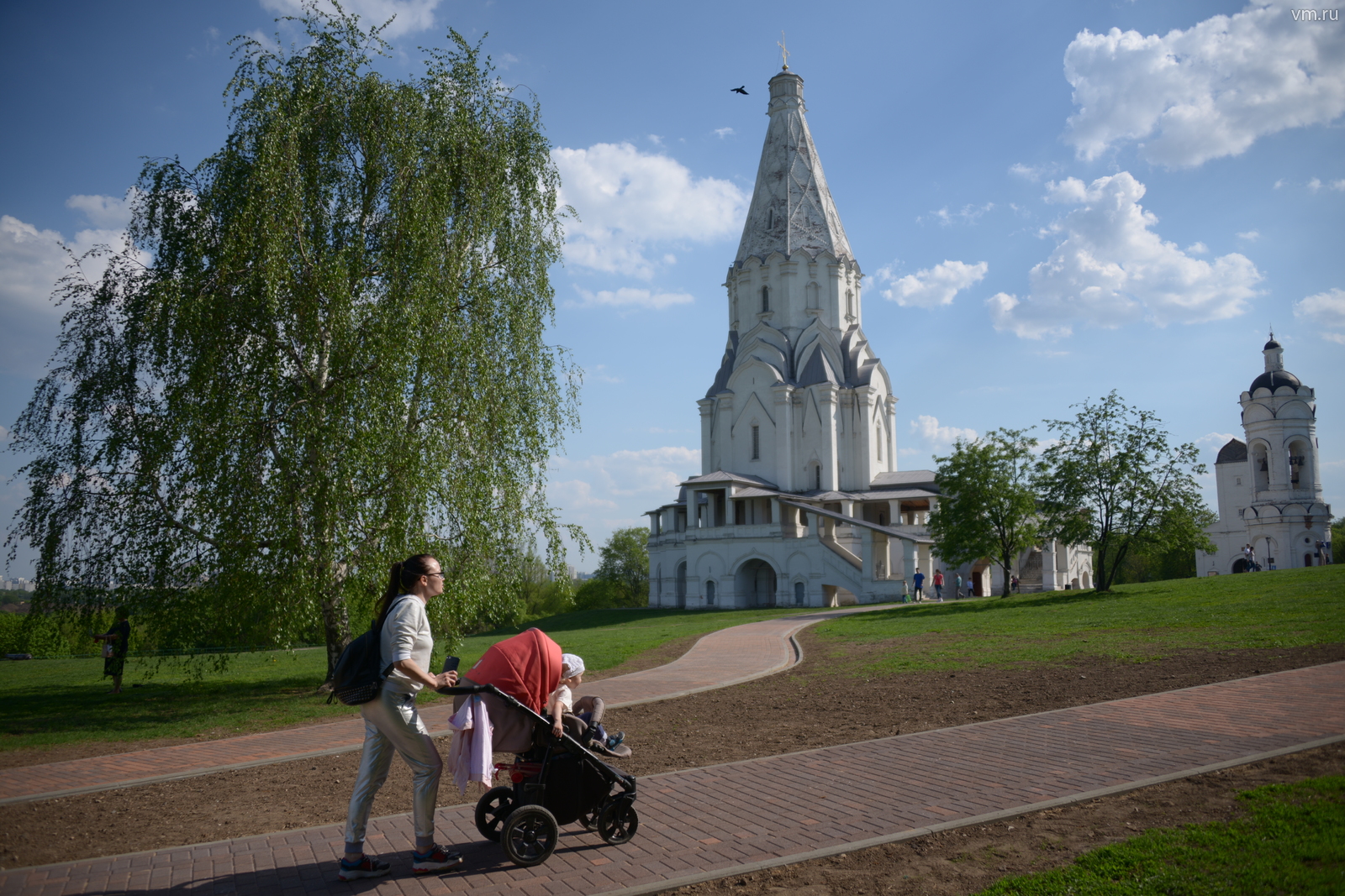 Еще одна зона благоустройства набережных — между музеем-заповедником «Коломенское» и Братеевским каскадным парком