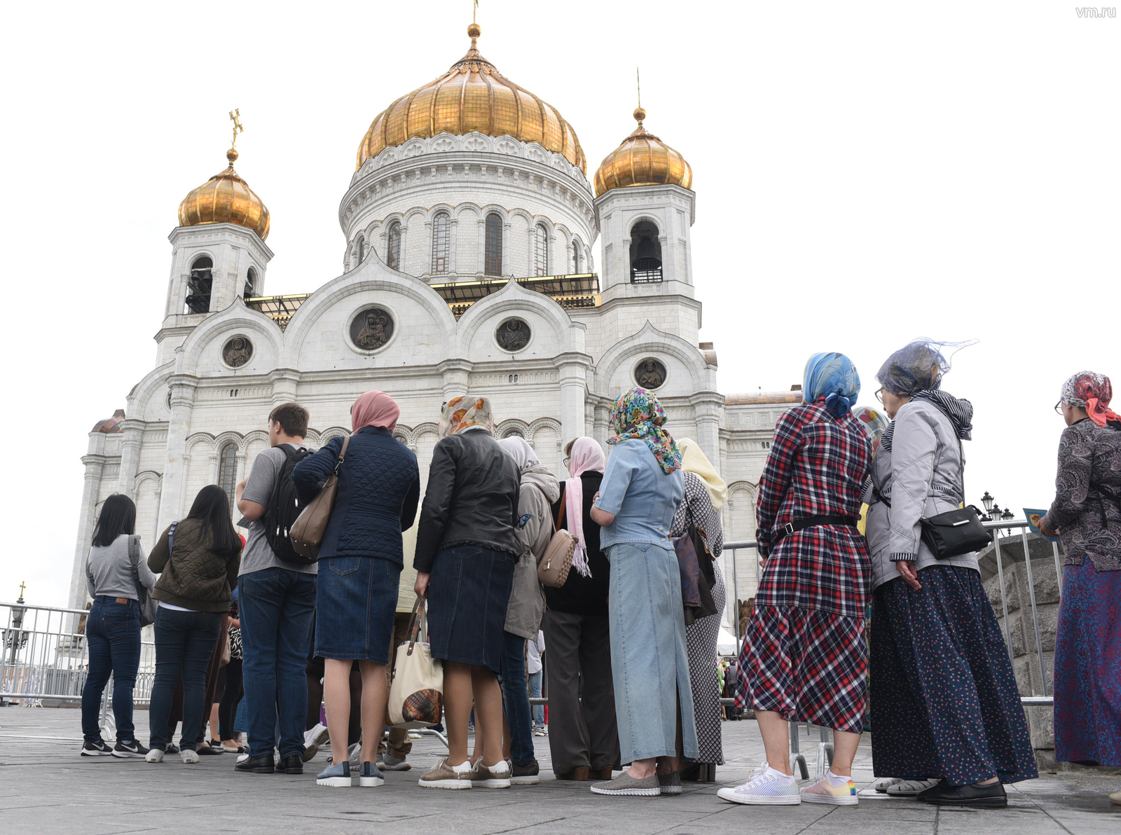 Мощи муромских святых находились в столице в храме Христа Спасителя