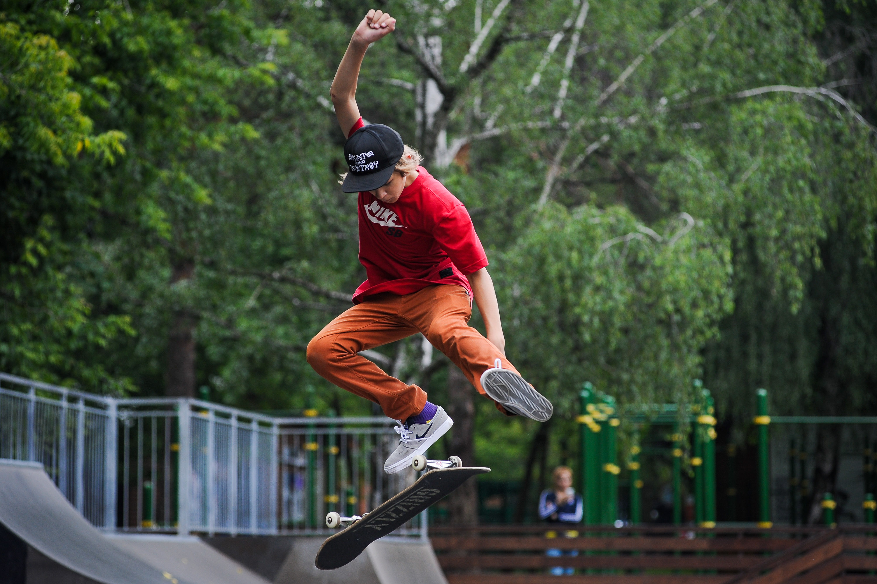 Четырнадцать бесплатных скейт-площадок оборудовали в парках Москвы