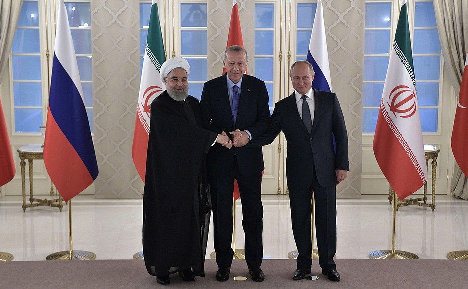 Россия, Иран и Турция выразили надежду на урегулирование сирийского кризиса