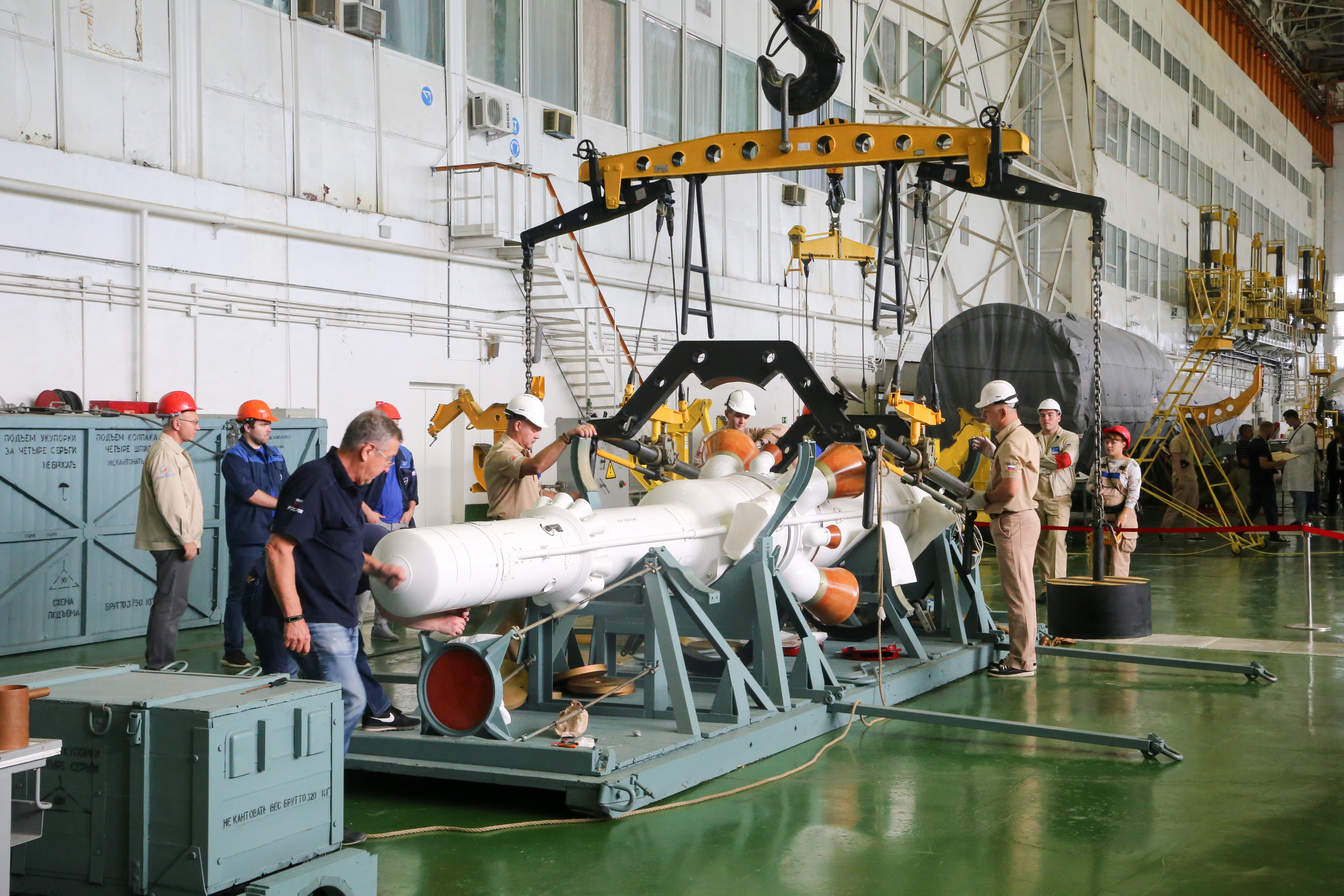 Последняя ракета-носитель «Союз-ФГ» собрана на Байконуре