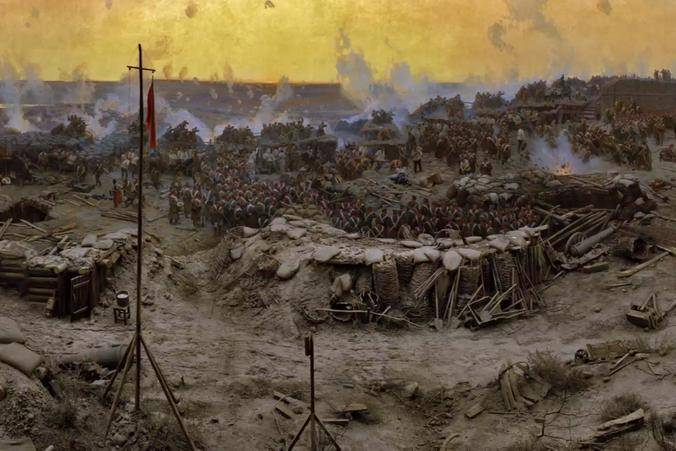 Фрагмент панорамы «Оборона Севастополя» / Официальный сайт ФГБУК «СЕВАСТОПОЛЬСКИЙ ВОЕННО-ИСТОРИЧЕСКИЙ МУЗЕЙ-ЗАПОВЕДНИК»