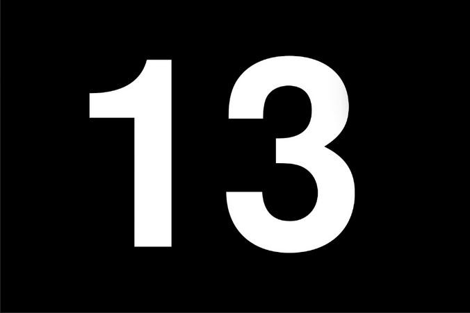 Не бойтесь цифры 13 / pixabay.com