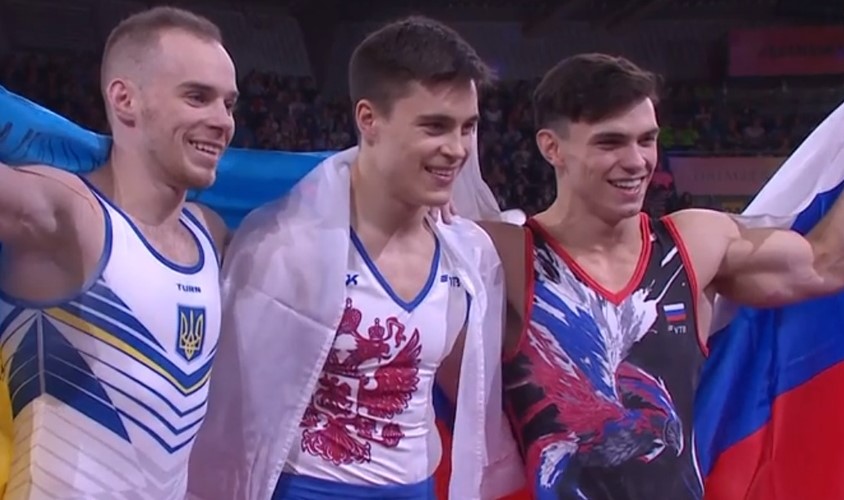 Спортивный гимнаст Нагорный завоевал золото на чемпионате мира