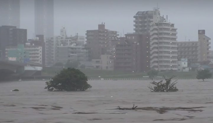 СМИ сообщили об увеличении числа жертв тайфуна «Хагибис» в Японии