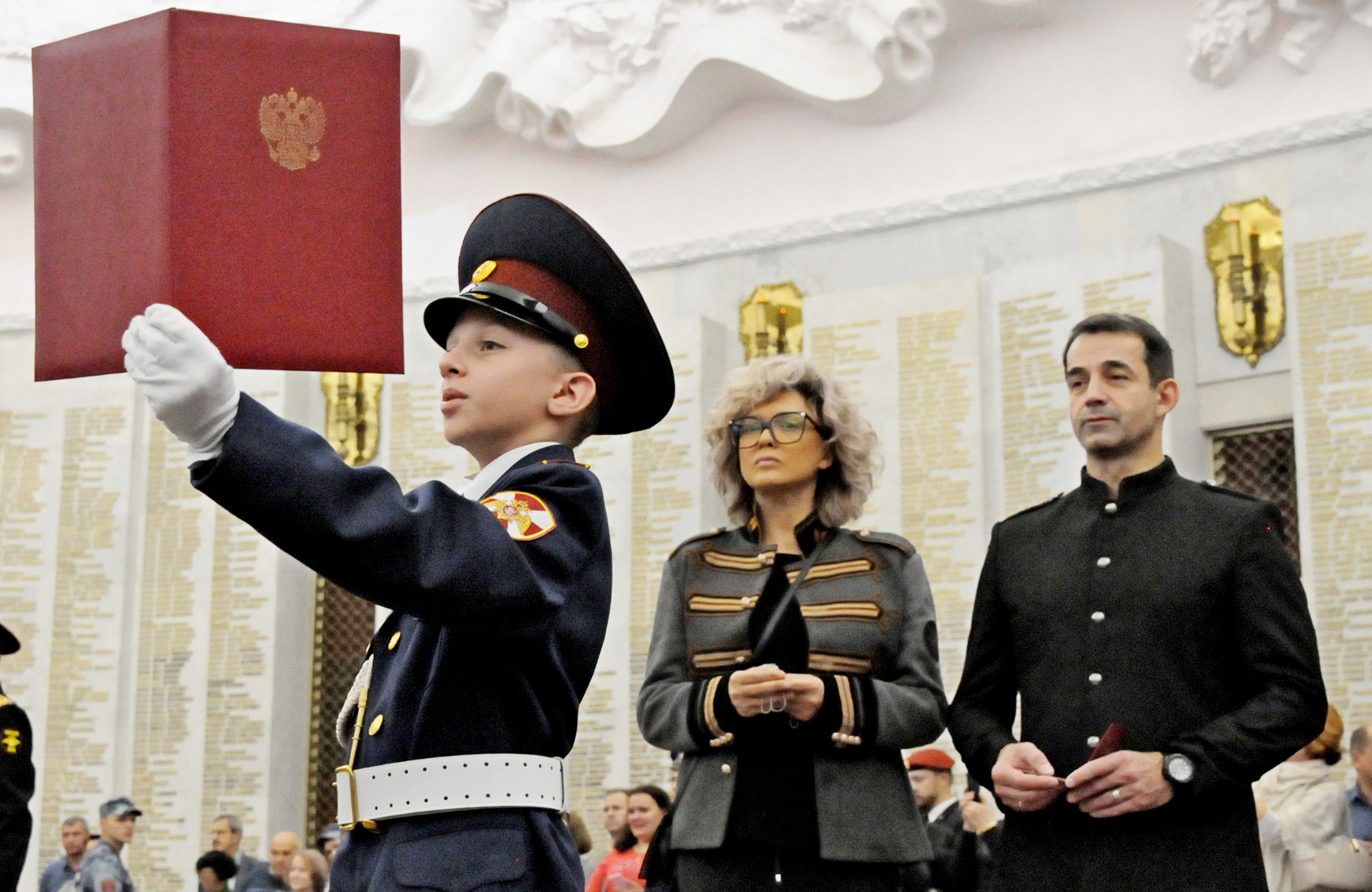 Московские кадеты приняли первую присягу