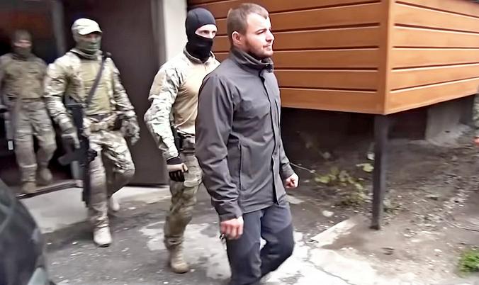 Скриншот с видеозаписи ФСБ России