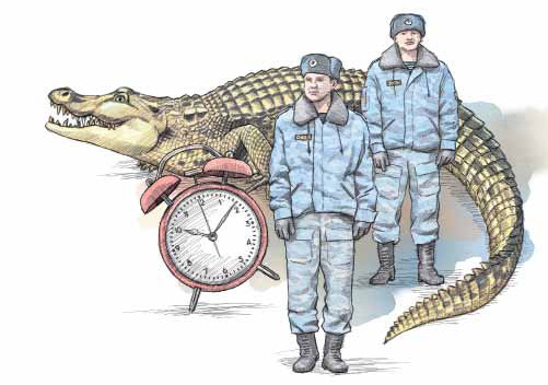 Был ранен в Чечне... крокодилом