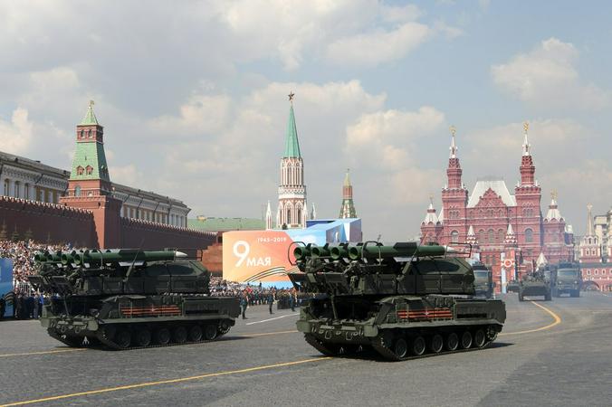 Порядка 300 единиц вооружения и техники привлекут к участию в параде Победы на Красной площади / Андрей Никеричев / Агентство городских новостей «Москва»
