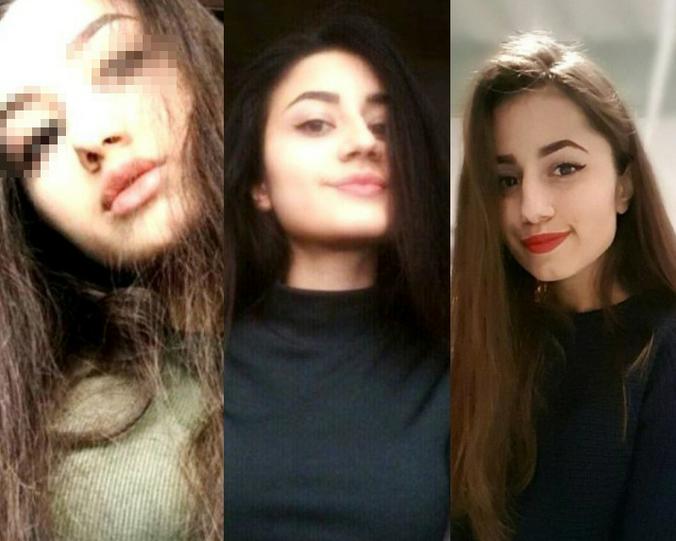 (слева направо) Мария, Кристина и Ангелина Хачатурян / соцсети