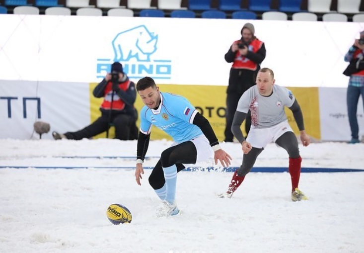 Игроки московского ЦСКА стали чемпионами Европы по снежному регби