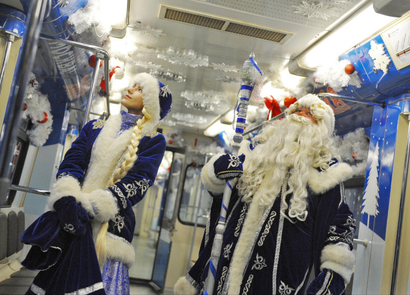 Городской транспорт Москвы будет работать бесплатно в новогоднюю ночь