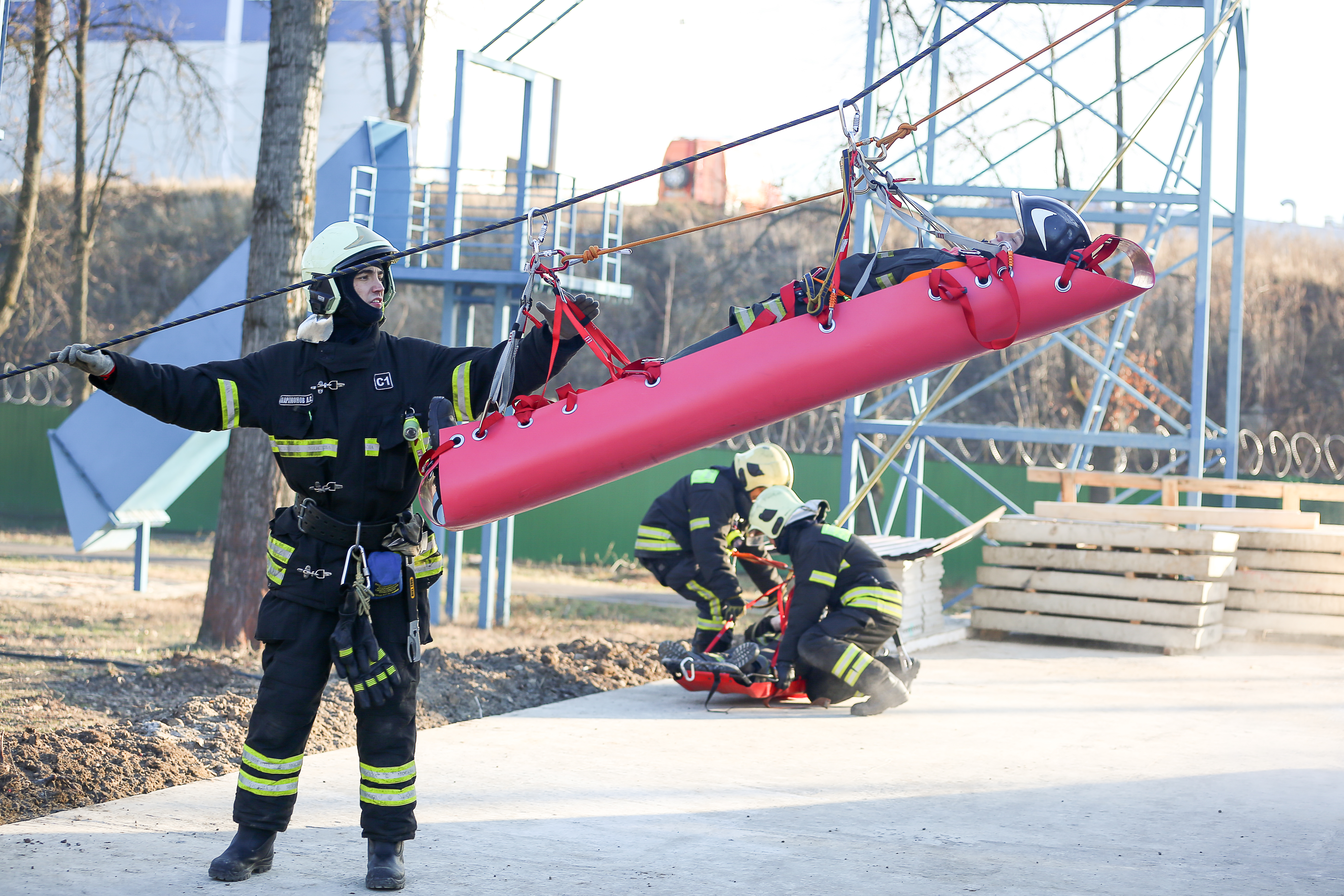 Спасатели получили новейший комплекс для тренировок