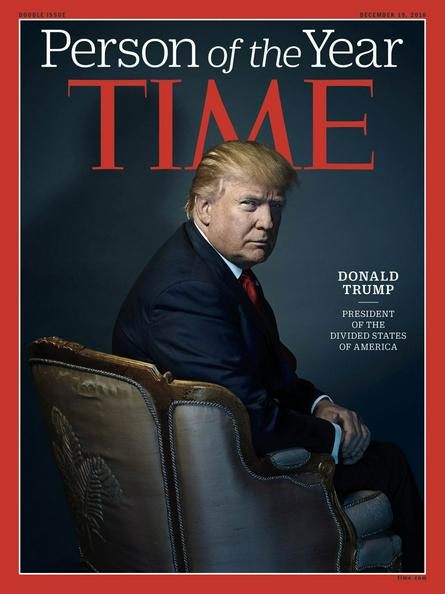 Дональд Трамп стал Человеком года по версии журнала Time в 2016 году. И претендует вновь / time.com / Официальный сайт журнала Time