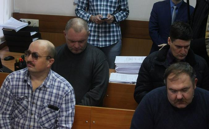 Вынесение в Красногорском городском суде приговора конвоирам по делу о попытке побега членов банды убийц с трассы М4 «Дон» из Мособлсуда / Сергей Ведяшкин/ Агентство городских новостей "Москва"