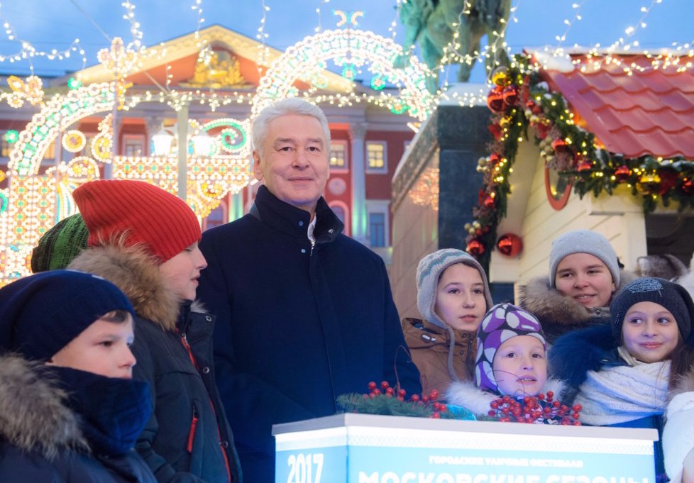 Сергей Собянин поздравил жителей столицы с Рождеством
