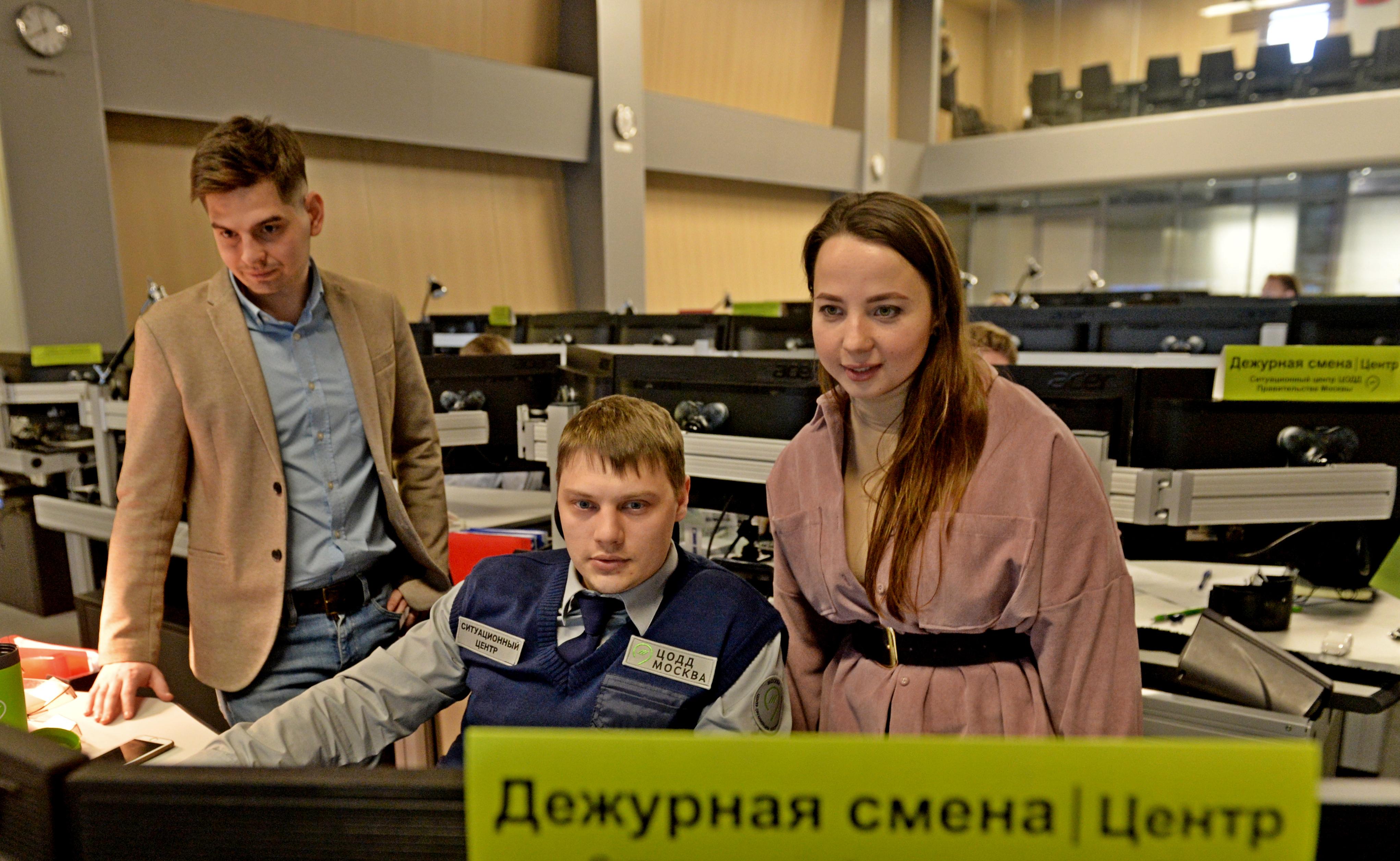 Студентам показали работу интеллектуальной транспортной системы Москвы