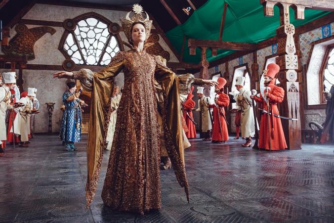 Паулина Андреева в роли Царь-девицы в фильме-сказке «Конек-Горбунок» / Пресс-служба кинокомпании «СТВ»
