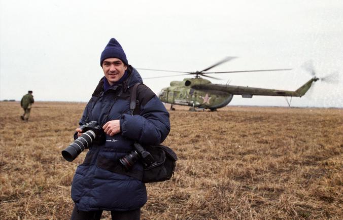 Максим Мармур, 2000 год. Чеченская война / Предоставлено Максимом Мармуром