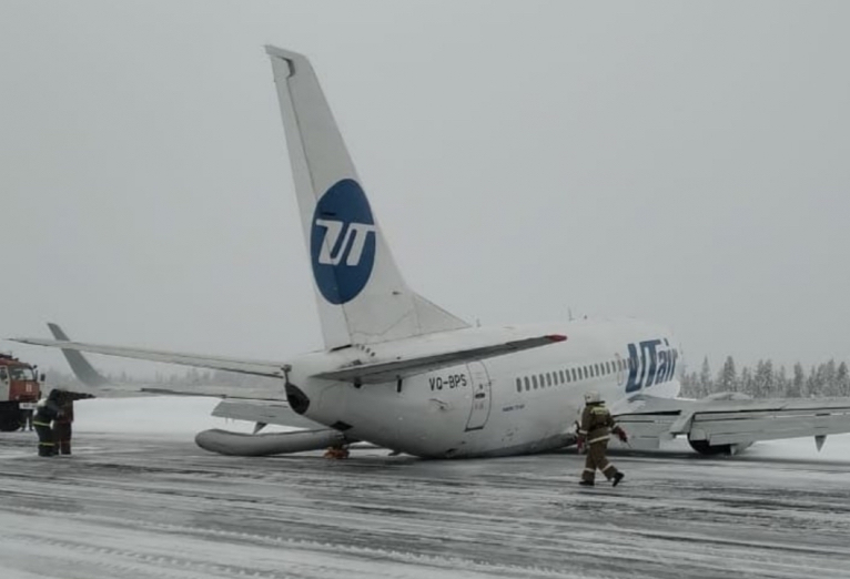 Аэропорт Усинска был готов к принятию судов во время жесткой посадки самолета