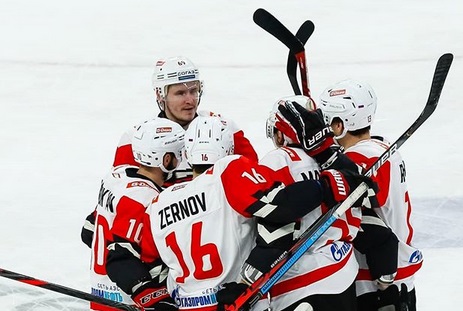 Омский «Авангард» одержал победу над «Ак Барсом» в матче КХЛ