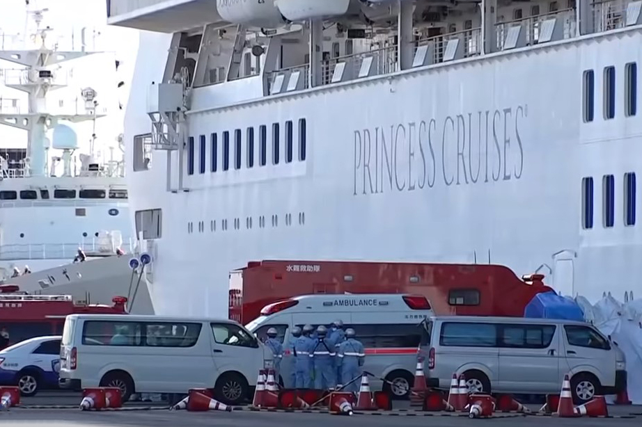 Еще один россиянин заразился коронавирусом на борту круизного лайнера в Японии
