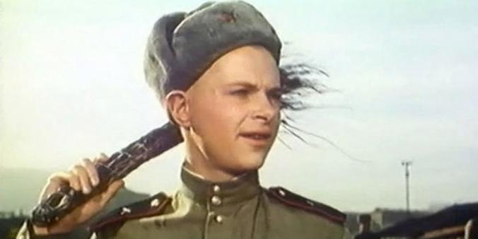 Кадр из фильма «Солдат Иван Бровкин» (режиссер Иван Лукинский, 1955 год)