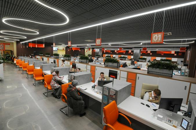 Мэр Москвы Сергей Собянин открыл флагманский центр «Мои документы» на юге столицы / Александр Авилов / Агентство городских новостей «Москва»
