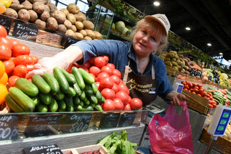 Минсельхоз зафиксировал снижение цен на овощи в России за неделю