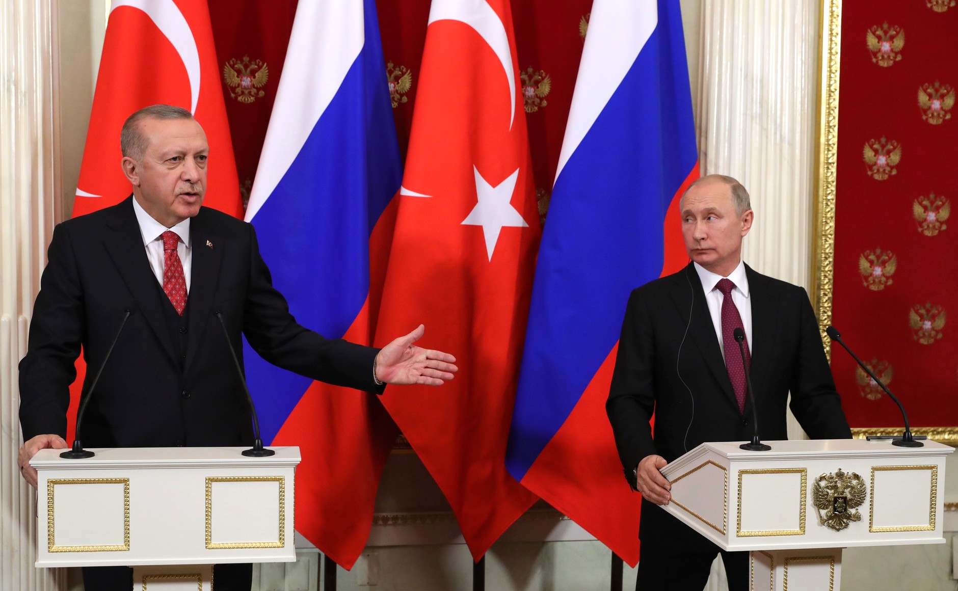 Путин: Переговоры с Эрдоганом были непростыми