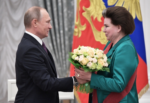 Владимир Путин поздравил Валентину Терешкову с днем рождения