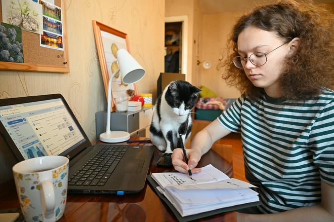 Треть опрошенных считает работу из дома менее комфортной, чем в офисе / Алексей Орлов, «Вечерняя Москва»