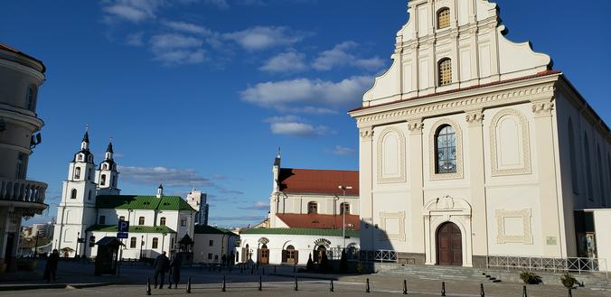 В Минске нет никакого карантина, людей в масках и дефицита туалетной бумаги / Предоставлено Елизаветой Рудяк