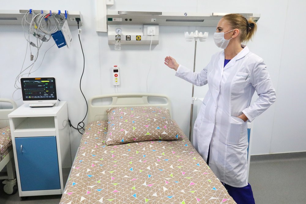 Число госпитализированных с пневмонией в Москве за неделю выросло на 70 процентов