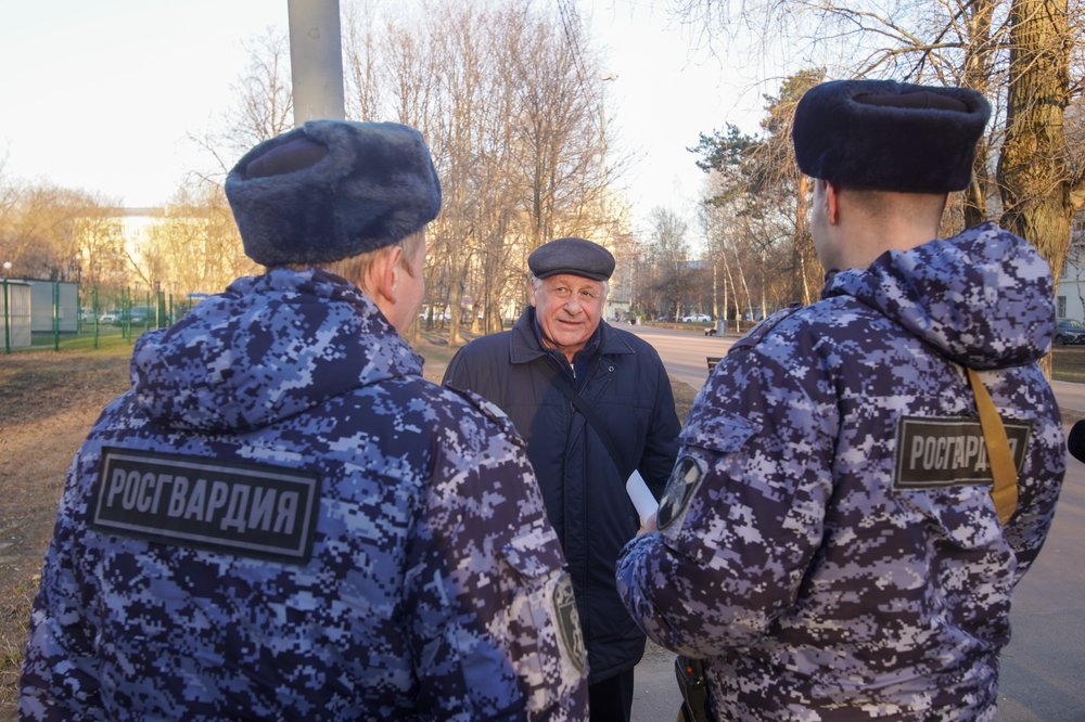 Число патрулей Росгвардии увеличат в Москве в период майских праздников