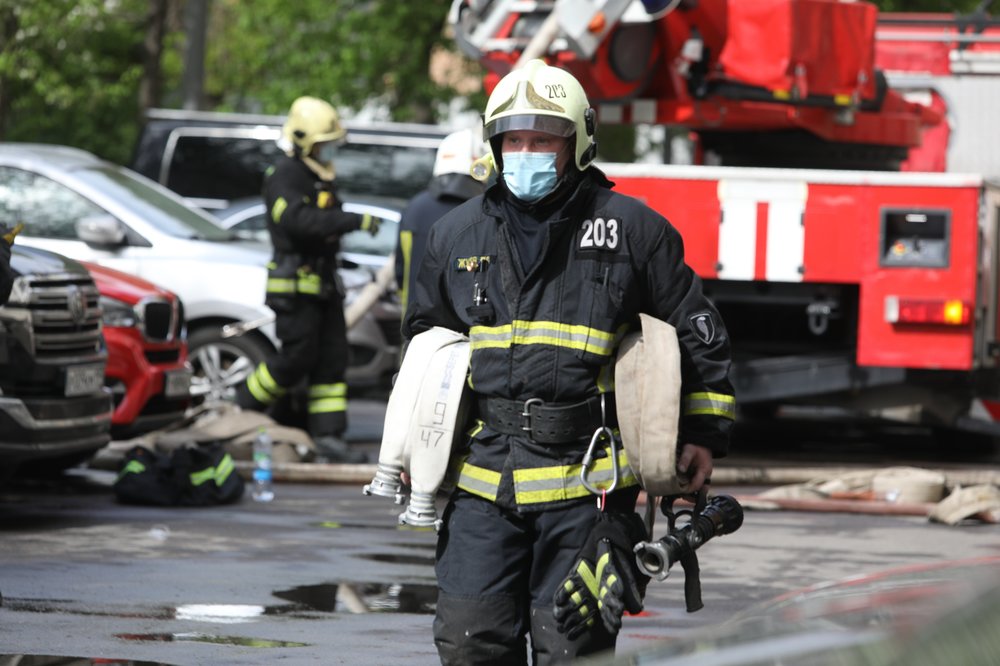 Один человек пострадал при пожаре в квартире в Подмосковье