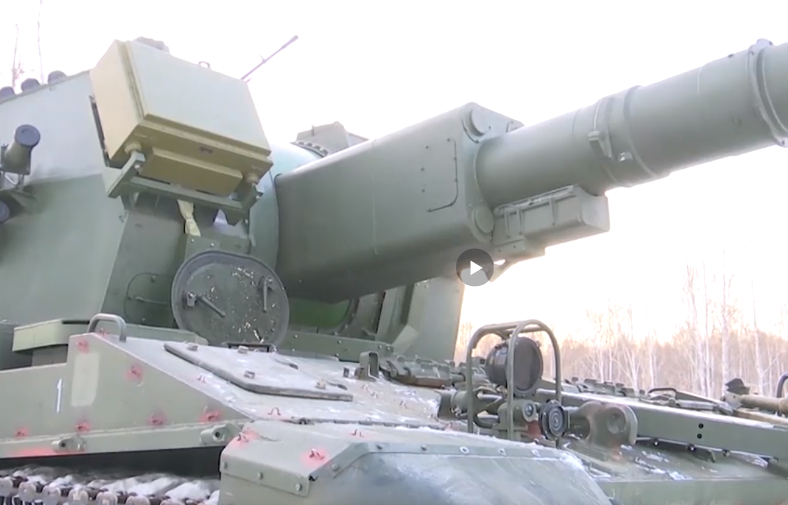Российские военные получили первую партию артиллерийского комплекса «Коалиция-СВ»