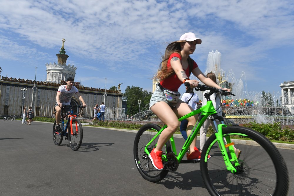 Число москвичей, желающих добираться до работы на велосипеде, выросло на треть