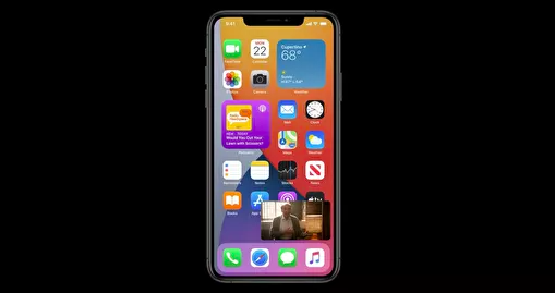 Скриншот конференции для разработчиков Apple WWDC-2020