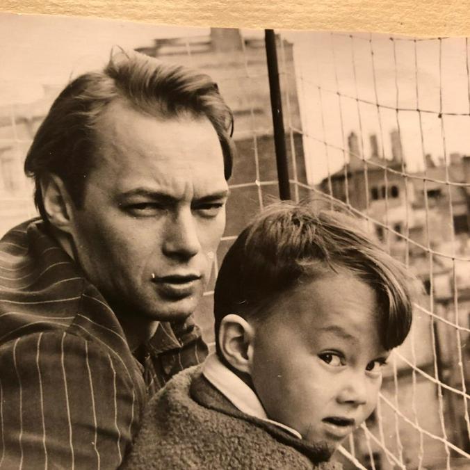 Овидий Горчаков с сыном Василием. Москва, 1959-й год / Из личного архива Василия Горчакова