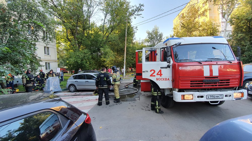 СК проведет проверку по факту гибели двух человек после пожара в Москве