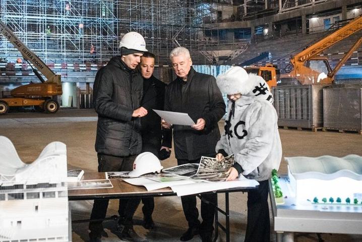 Сергей Собянин анонсировал открытие центра гимнастики в «Лужниках»