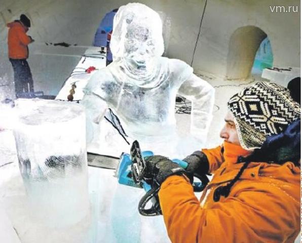 Репортаж «ВМ»: лед как произведение искусства