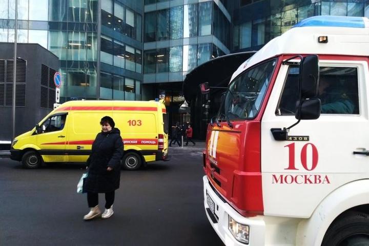 Причиной дыма в «Москва-Сити» стали вспыхнувшие жировые отложения